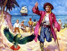 Treasure Islandin päähenkilöt Lyhyt kuvaus kaikista teoksen Treasure Island -hahmoista