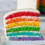 Праздничный торт радуга — необыкновенной красоты