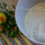 Торт со сметанным кремом