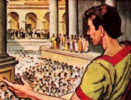 Mark Antony ja Gaius Octavian Mark Antonyn historia