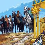 היסטוריה צבאית: Xerxes - צבא הפלישה הפרסי Xerxes and Leonidas