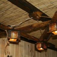 Lampu kayu hanyut DIY