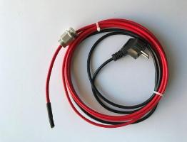 Греющий кабель для водопровода внутри трубы и его устройство
